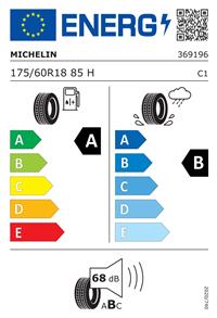 Efficiency label - MICHELIN, E PRIMACY 175/60R18